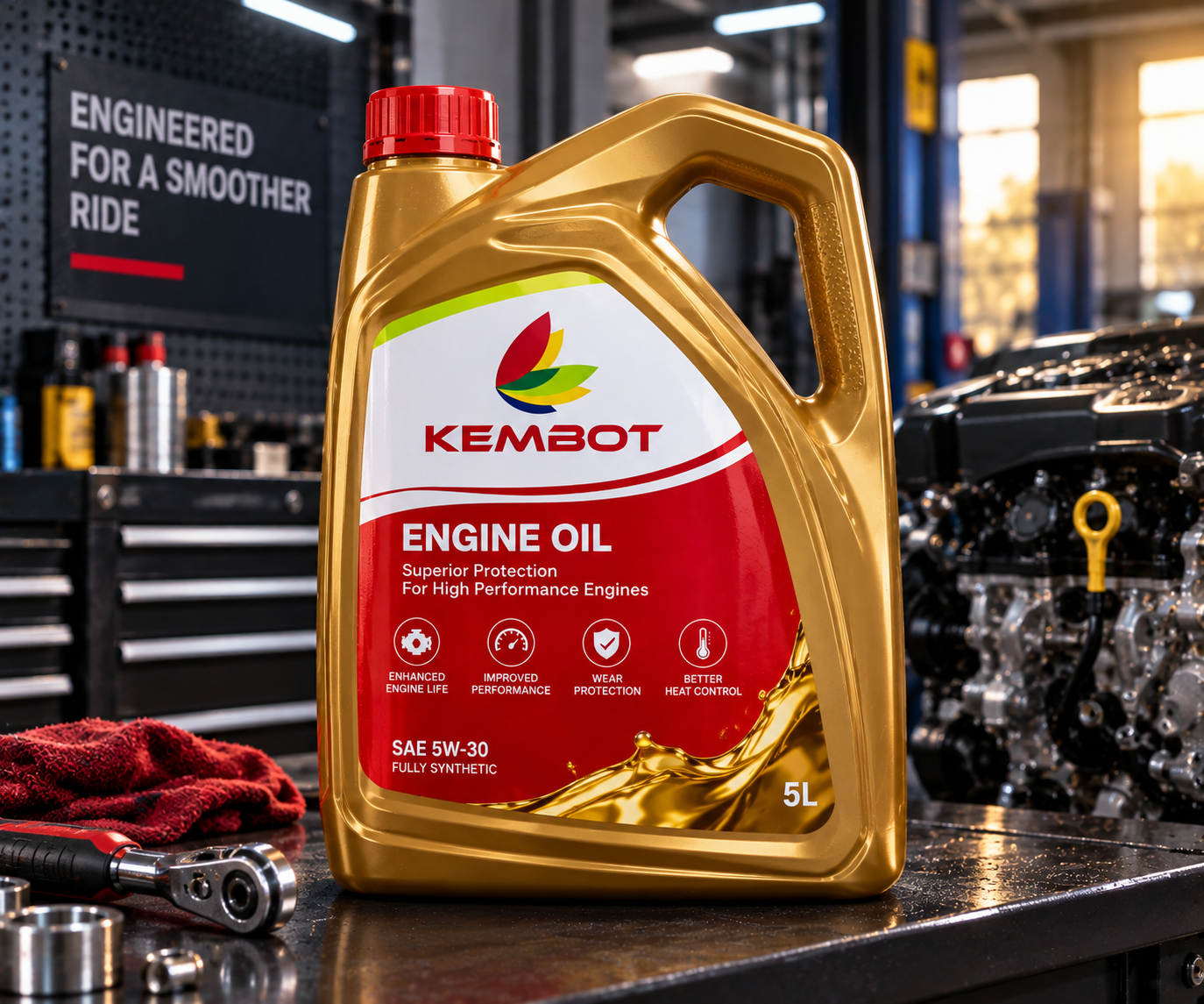 Multi Grade Engine Oil (Milby) - KEMBOT MILBY 20W/40, 20W/50